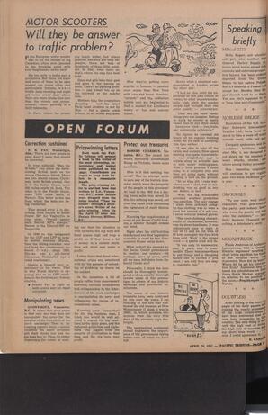   The Pacific Tribune - Friday, April 26, 1957   , page 6