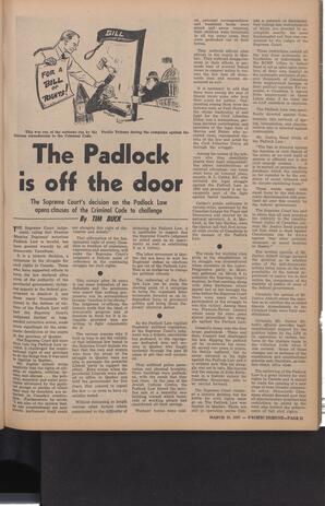   The Pacific Tribune - Friday, March 29, 1957   , page 11