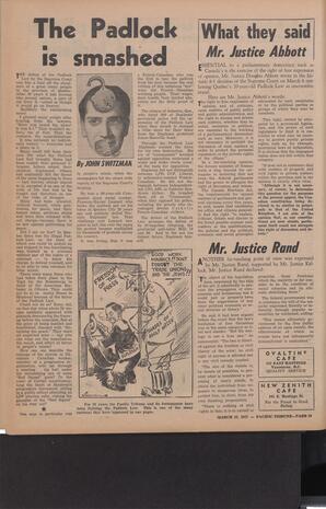   The Pacific Tribune - Friday, March 22, 1957   , page 10