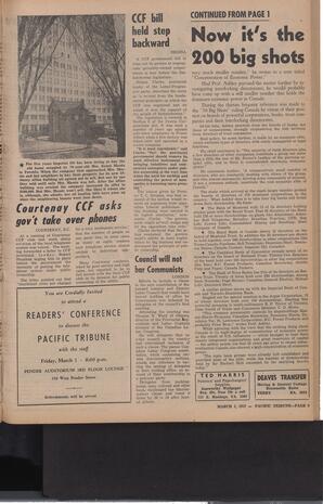   The Pacific Tribune - Friday, March 1, 1957   , page 9