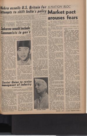   The Pacific Tribune - Friday, March 1, 1957   , page 3