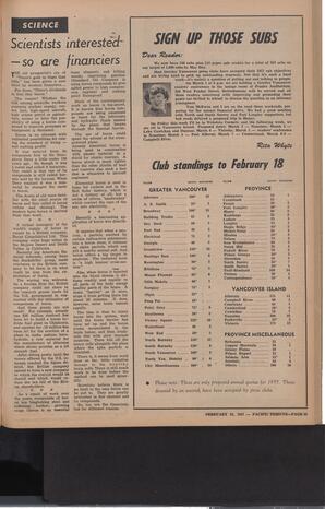   The Pacific Tribune - Friday, February 22, 1957   , page 13