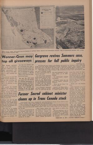   The Pacific Tribune - Friday, February 22, 1957   , page 5