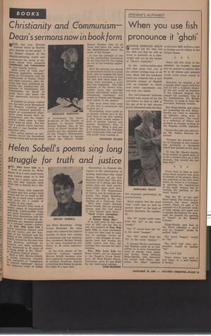   The Pacific Tribune - Friday, January 25, 1957   , page 13