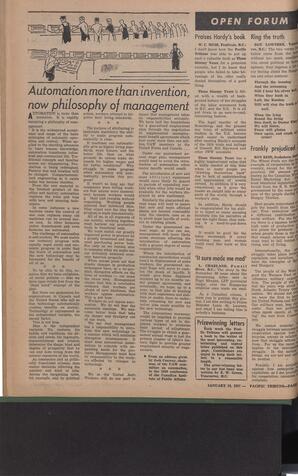   The Pacific Tribune - Friday, January 18, 1957   , page 6