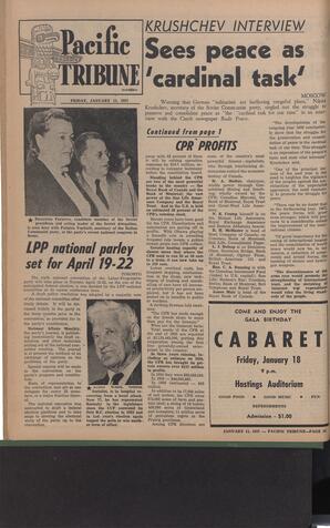   The Pacific Tribune - Friday, January 11, 1957   , page 14