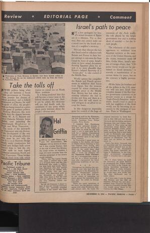   The Pacific Tribune - Friday, December 14, 1956   , page 7