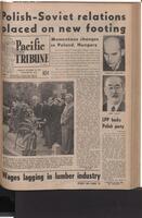 The Pacific Tribune - Friday, October 26, 1956
