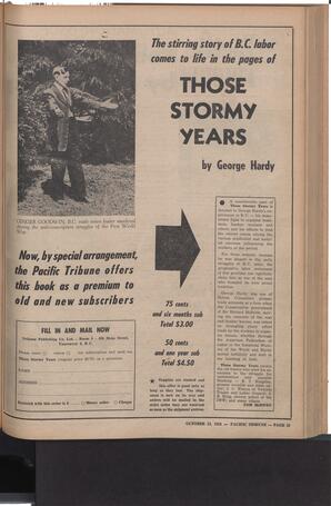   The Pacific Tribune - Friday, October 12, 1956   , page 15