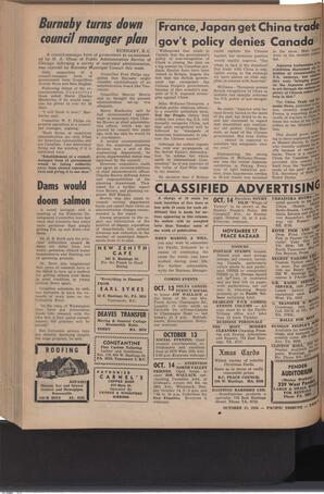   The Pacific Tribune - Friday, October 12, 1956   , page 8