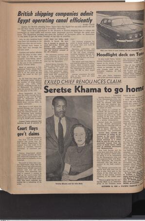   The Pacific Tribune - Friday, October 12, 1956   , page 2