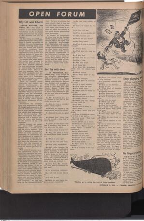   The Pacific Tribune - Friday, October 5, 1956   , page 6