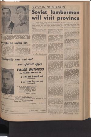   The Pacific Tribune - Friday, September 21, 1956   , page 5
