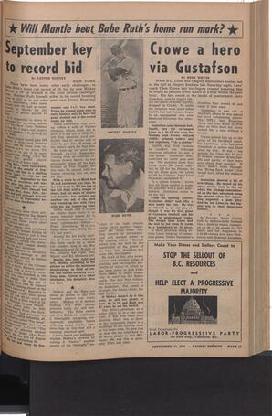   The Pacific Tribune - Friday, September 14, 1956   , page 15