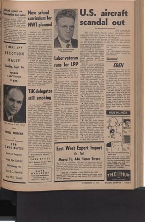   The Pacific Tribune - Friday, September 14, 1956   , page 9