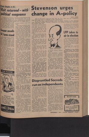   The Pacific Tribune - Friday, September 7, 1956   , page 5
