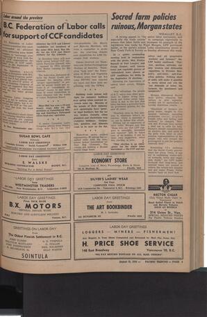   The Pacific Tribune - Friday, August 31, 1956   , page 9