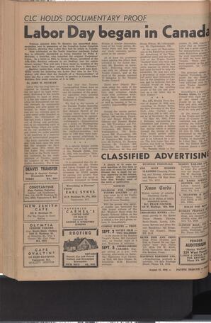   The Pacific Tribune - Friday, August 31, 1956   , page 8