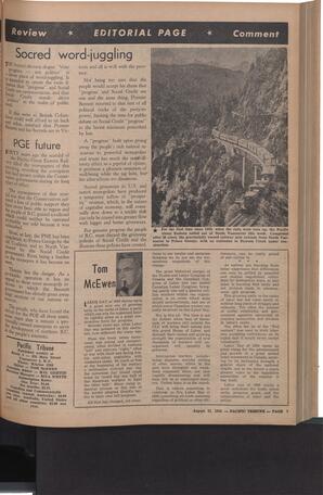   The Pacific Tribune - Friday, August 31, 1956   , page 7