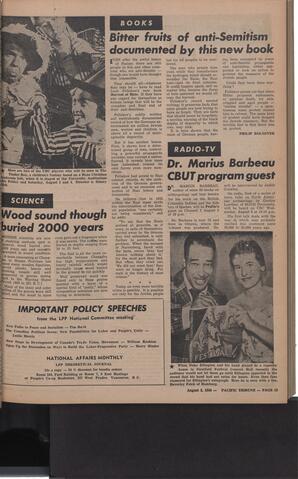   The Pacific Tribune - Friday, August 3, 1956   , page 13