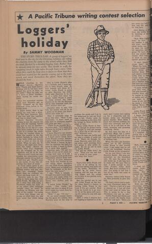   The Pacific Tribune - Friday, August 3, 1956   , page 12