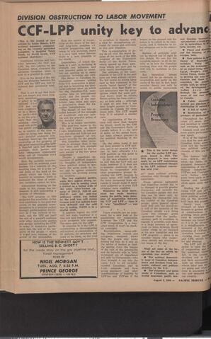   The Pacific Tribune - Friday, August 3, 1956   , page 8