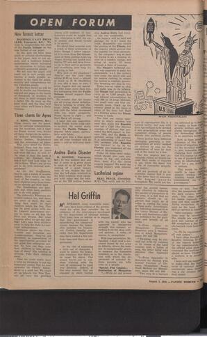   The Pacific Tribune - Friday, August 3, 1956   , page 6