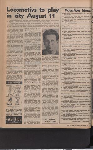   The Pacific Tribune - Friday, July 27, 1956   , page 14