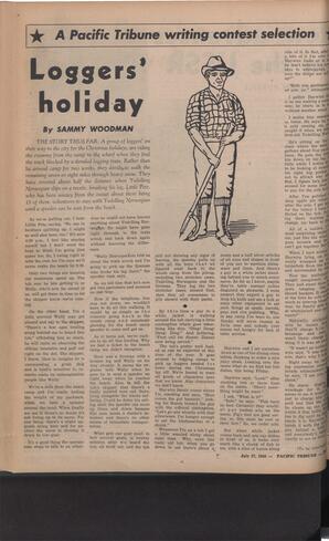   The Pacific Tribune - Friday, July 27, 1956   , page 12