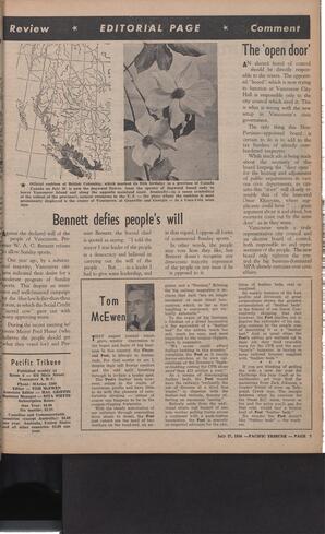   The Pacific Tribune - Friday, July 27, 1956   , page 7