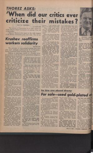   The Pacific Tribune - Friday, July 27, 1956   , page 2
