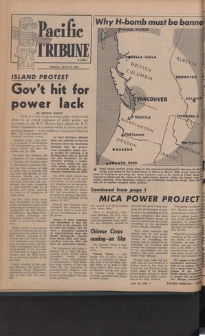   The Pacific Tribune - Friday, July 13, 1956   , page 16