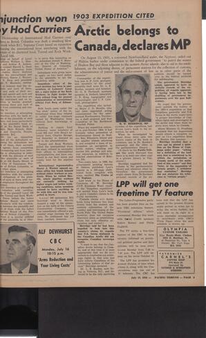   The Pacific Tribune - Friday, July 13, 1956   , page 5