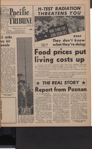  The Pacific Tribune - Friday, June 29, 1956   , page 17