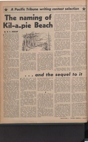   The Pacific Tribune - Friday, June 29, 1956   , page 10