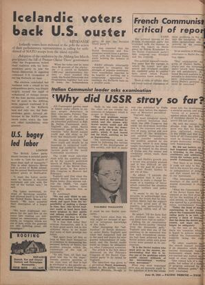   The Pacific Tribune - Friday, June 29, 1956   , page 2