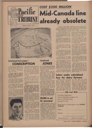   The Pacific Tribune - Friday, June 15, 1956   , page 12