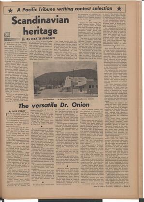   The Pacific Tribune - Friday, June 15, 1956   , page 9