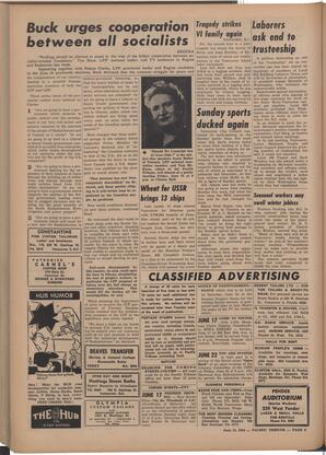   The Pacific Tribune - Friday, June 15, 1956   , page 6