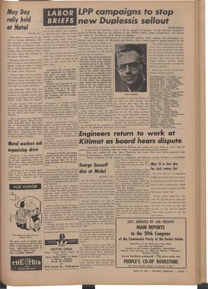   The Pacific Tribune - Friday, May 11, 1956   , page 7