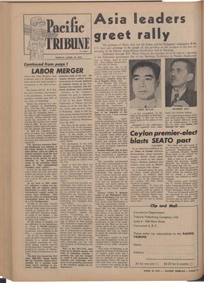   The Pacific Tribune - Friday, April 20, 1956   , page 12