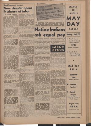   The Pacific Tribune - Friday, April 20, 1956   , page 7