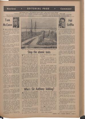   The Pacific Tribune - Friday, March 2, 1956   , page 5