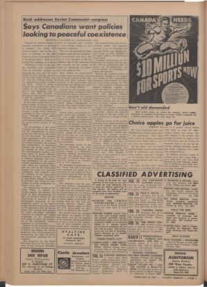   The Pacific Tribune - Friday, February 24, 1956   , page 6