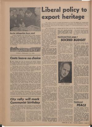   The Pacific Tribune - Friday, February 10, 1956   , page 12