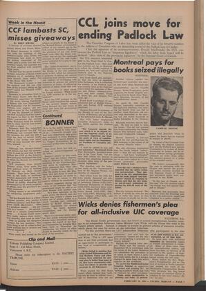  The Pacific Tribune - Friday, February 10, 1956   , page 7