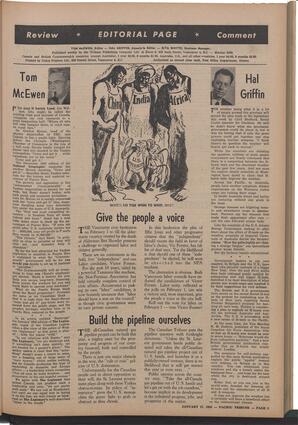   The Pacific Tribune - Friday, January 27, 1956   , page 5