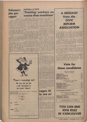   The Pacific Tribune - Friday, December 9, 1955   , page 2