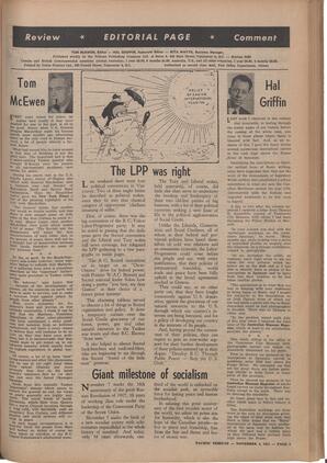   The Pacific Tribune - Friday, November 4, 1955   , page 5