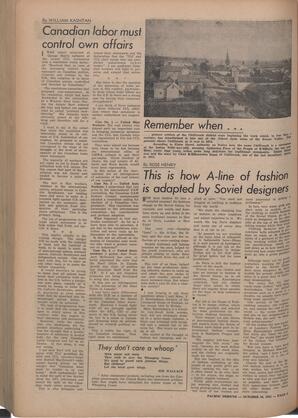   The Pacific Tribune - Friday, October 28, 1955   , page 4